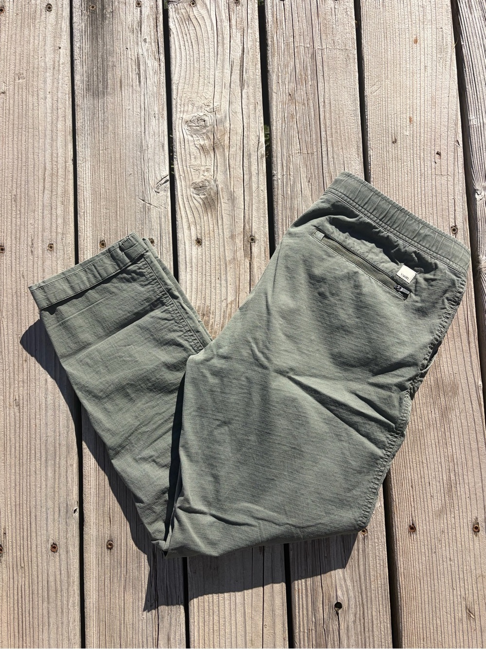 Women’s Olive Green Casual Drawstring Pants